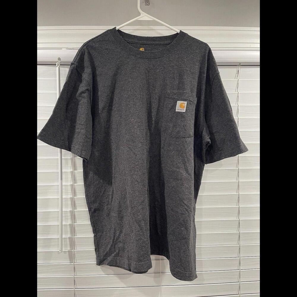 Carhartt T-shirt Size Large Color Gray